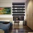 thumbnail image 2 of Cortina Enrollable Duo SC 220cm Alto x 140cm Ancho Negro, 2 of 3
