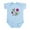 Sky Blue, variant on CafePress - Good Looks From Grandpa Infant Bodysuit - Baby Light Bodysuit, Size Newborn - 24 Months