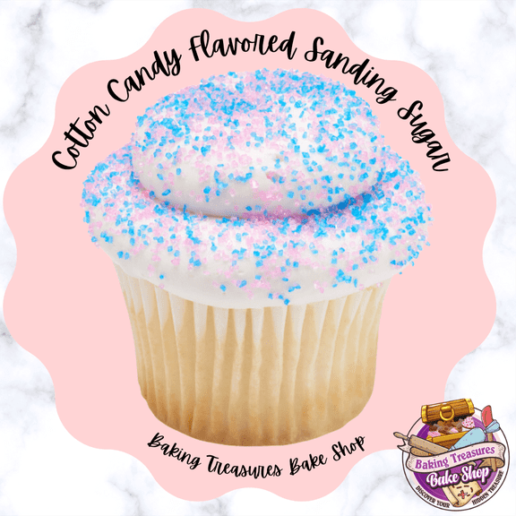 Cotton Candy Flavored Sanding Sugar