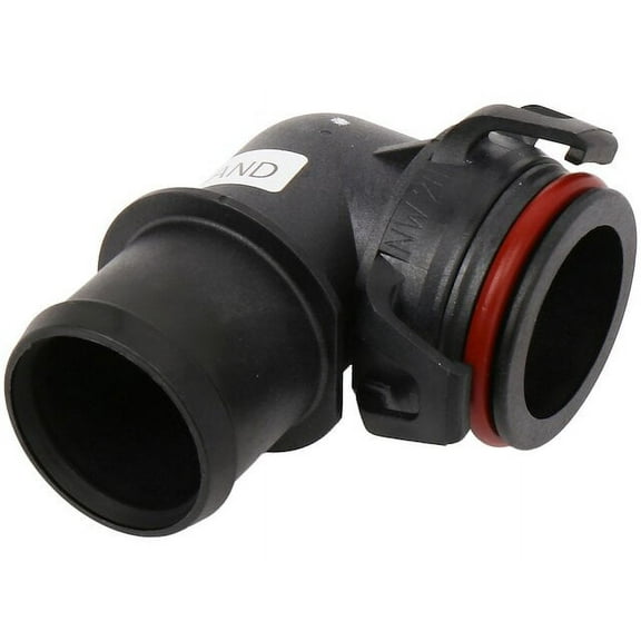 Inlet Coolant Hose Connector - Compatible with 2010 - 2016 Cadillac SRX 3.0L V6 LF1 VIN Y 2011 2012 2013 2014 2015