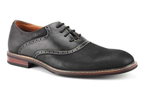 two tone saddle oxford shoes