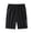 Black, variant on EOYWHK Mens Chino Shorts Elastic Waist with Pockets Mens Dress Shorts for Men Soft Lightweight Breathable Casual Beach Shorts Black, Size L