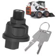 thumbnail image 1 of Ignition Switch with 2?Key 6693245 6709527 714602 Replacement for Bobcat Loaders 751 753 763 773 863 864, 1 of 4