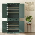 thumbnail image 5 of ARTPOWER 72" Tall Kitchen Pantry Storage Cabinet with Drawer and Adjustable Shelves, Pantry Cabinet for Kitchen, Bathroom or Hallway, Black, 5 of 8