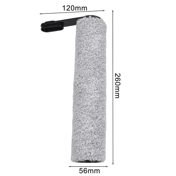 Roller Brush For Tineco-Floor ONE S7 Pro S6 Cordless Vacuum Cleaner Parts Gray Plastic Cleaning Tool Replacement Accessories