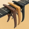 thumbnail image 5 of Nylon Guitar Capo with 6 Picks - Quick Change Clamp Key for Acoustic, Classic, Electric Guitars & Ukuleles, 5 of 8