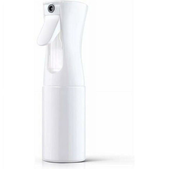 Spray para el cabello, spray continuo de agua para el cabello, spray ultrafino para peinar, limpiar, rociar y cuidar la piel (200 mililitros, blanco)