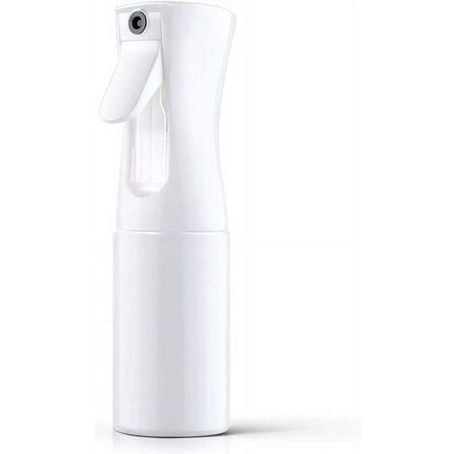 Spray para el cabello, spray continuo de agua para el cabello, spray ultrafino para peinar, limpiar, rociar y cuidar la piel (200 mililitros, blanco)
