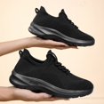 thumbnail image 5 of XIMIN Women Non-Slip Sneakers Tennis Shoes Running Shoes Slip-on Gym Lightweight Shoe Breathable Kitchen Restaurant Chef Work Shopping Travel Walking Shoes, 5 of 8
