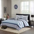 thumbnail image 2 of Intelligent Design Paul 4 Piece Comforter Set, Blue, Twin/Twin X-Large, 2 of 4