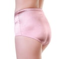 thumbnail image 5 of Angelina Classic High-Waist Satin Briefs with Pocket (6-Pack), 5 of 7