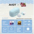 thumbnail image 3 of Auriculares inalámbricos AVIOT Gintama con ANC y Bluetooth 5.3, 3 of 7