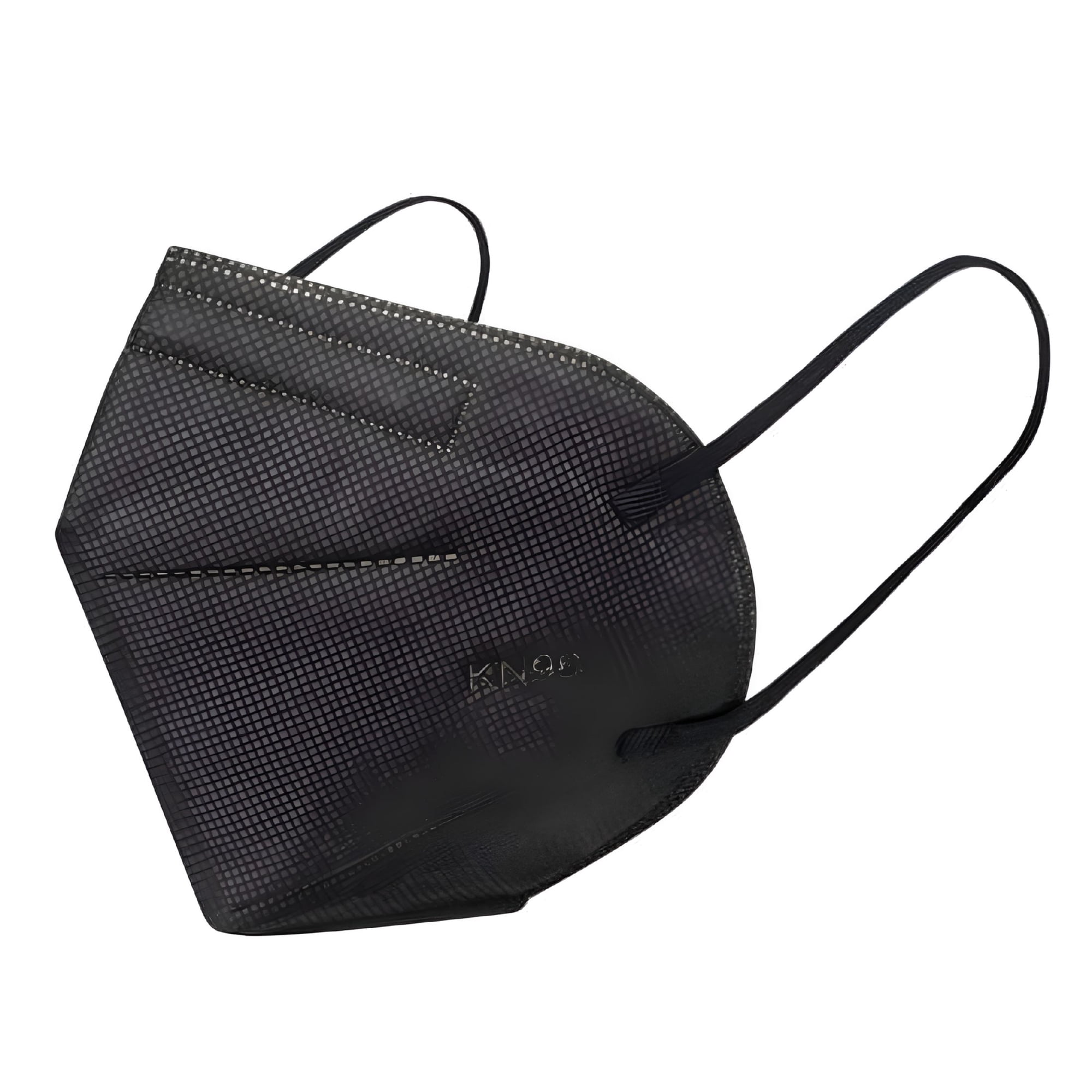 ELDORIX 2026 New 10/20/50Pcs Kn95 - 5 Layer Face Mask Black Filtration >95% with Comfortable Elastic Ear Loop Non-Woven Polypropylene Fabric