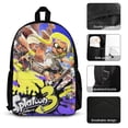 thumbnail image 3 of Splatoon 3Pcs Bookbag Sets Backpack with Lunch Bag And Pencil Case for Work Office Travel, 3 of 6