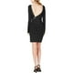 thumbnail image 2 of bar III Vestido suéter con espalda abierta para mujer, negro, pequeño bar III Suéter, 2 of 2