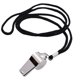thumbnail image 2 of Soidarity Silbato de acero inoxidable con cordón Equipos Suministros Herramientas de supervivencia Sonido claro Árbitro Silbatos Baloncesto Béisbol Ropa Deportiva, Zapatos Soidarity OD024957-00, 2 of 6