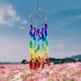thumbnail image 2 of Dream Catcher Colorful Dreamcatchers Handmade Rainbow Traditional Hangin, 2 of 12