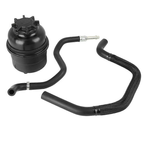 Car Power Steering Fluid Reservoir Tank and Power Steering Hose Compatible for E30 E46 E36 323I 325