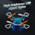 thumbnail image 4 of Mini Drone Beginner-Friendly Stunt Flyer, Remote Little Aerobatic 4-Axis Drone with LED Light, Rechargeable 360° Rotating Stunt Control Flying, Surprise Gift for Boys and Girls, 4 of 7