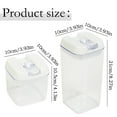 thumbnail image 4 of Airtight Storage Container with Locking Lid Rice & Cereal Dispenser BPA-Free Kitchen Pantry Organizer for Flour Sugar Snacks Dry Food Storage, 4 of 7