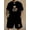 Black, variant on Mens Short Sets 2 Piece Summer Beach Outfits Graphic Short Sleeve Shirts and Shorts Sets for Men Black B L