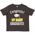 thumbnail image 3 of Inktastic Congrats My Daddy Graduated with Cap Boys or Girls Toddler T-Shirt, 3 of 5