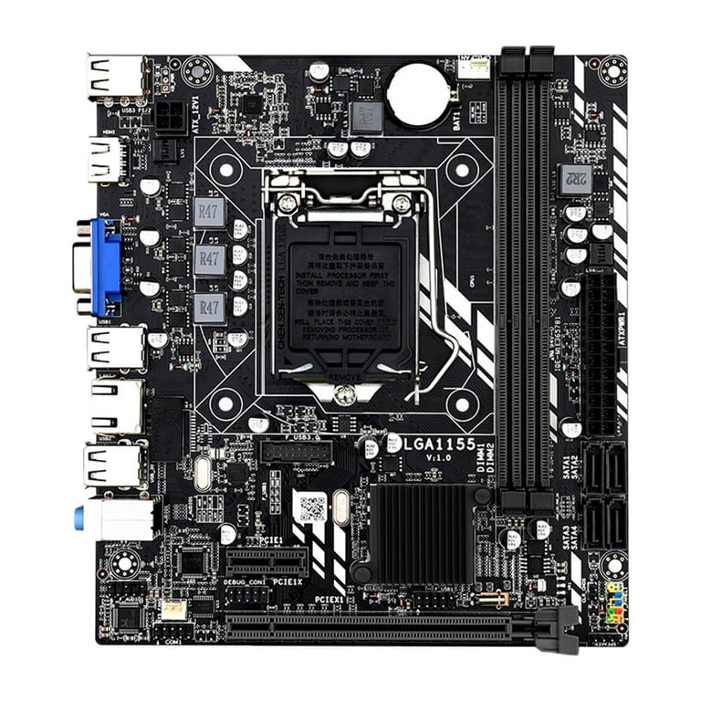 M Desktop Computer Motherboard Replaces Support LGA 1155 Dual