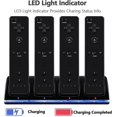 thumbnail image 3 of 2025 Newest 4 in 1 Wii & Wii U Remote Control Charging Station with 4, 3 of 5