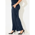 thumbnail image 6 of Catherines Women's Plus Size Sequin Stripe Pant, 6 of 6