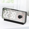 thumbnail image 5 of LED Dual Display Alarm Clock Temperature Detector Digital Clock for Kitchen Bedroom Travel Hotel, 5 of 5