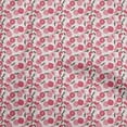 thumbnail image 1 of oneOone Cotton Flex Pink Fabric Fruits Diy Clothing Quilting Fabric Print Fabric By Yard 40 Inch Wide, 1 of 4