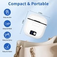 thumbnail image 6 of ABPETE 3 in 1 Electric Smart Nail Clippers,Electric Toe Nail Clippers with Polishing,3 Speeds,USB Rechargeable,Automatic Electric Nail File for Safe Nail File for Baby,Kids,Adults (White), 6 of 8