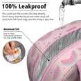 thumbnail image 5 of Lunch Bag Lunch Box for Women Reusable Insulated Lunch Bags,Water-Resistant Seamless Watermelon Cooler Lunch Tote Bag, Large Capacity for Work Travel Picnic, 5 of 6