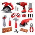 thumbnail image 3 of Kid Connection 21 Pieces Construction Tools Set, Real Pretend Play Toys, Birthday Gift for Kids Age 3+, 3 of 9