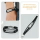 thumbnail image 2 of 2 pulseras inspiradoras de cuero trenzado para hombre, 2 of 7
