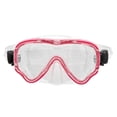 thumbnail image 1 of Gafas de buceo para niños, de silicona, antivaho, de vidrio templado, máscara de esnórquel, gafas de buceo para estudiantes completamente secas, 1 of 6