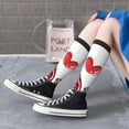 thumbnail image 5 of Naloa Love Gnomes Thigh High Socks Extra Long Stretchy Sock Women Over Knee High Opaque Stocking Daily Wear, 5 of 6