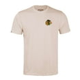 thumbnail image 2 of Men's Levelwear Khaki Chicago Blackhawks Richmond Stained Glass T-Shirt, 2 of 3