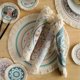 thumbnail image 5 of 2Pcs Printed Place Mat Bohemian Tassel Printed Coaster for Home Insulation Circular Shape Dinner Table Layout Props, E, 5 of 5