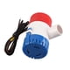 thumbnail image 5 of Bomba De Sentina De Agua Marina Eléctrica De 1100 GPH, Barco Sumergible Para Yate, Compacto, Ligero, Plástico Resistente, Acero Inoxidable, Rojo, Y Azul, 5 of 7
