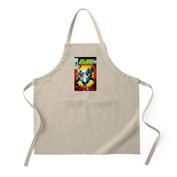CafePress - G.I. Joe Who's On Cobra Island? - Kitchen Apron with Pockets, Grilling Apron, Baking Apron