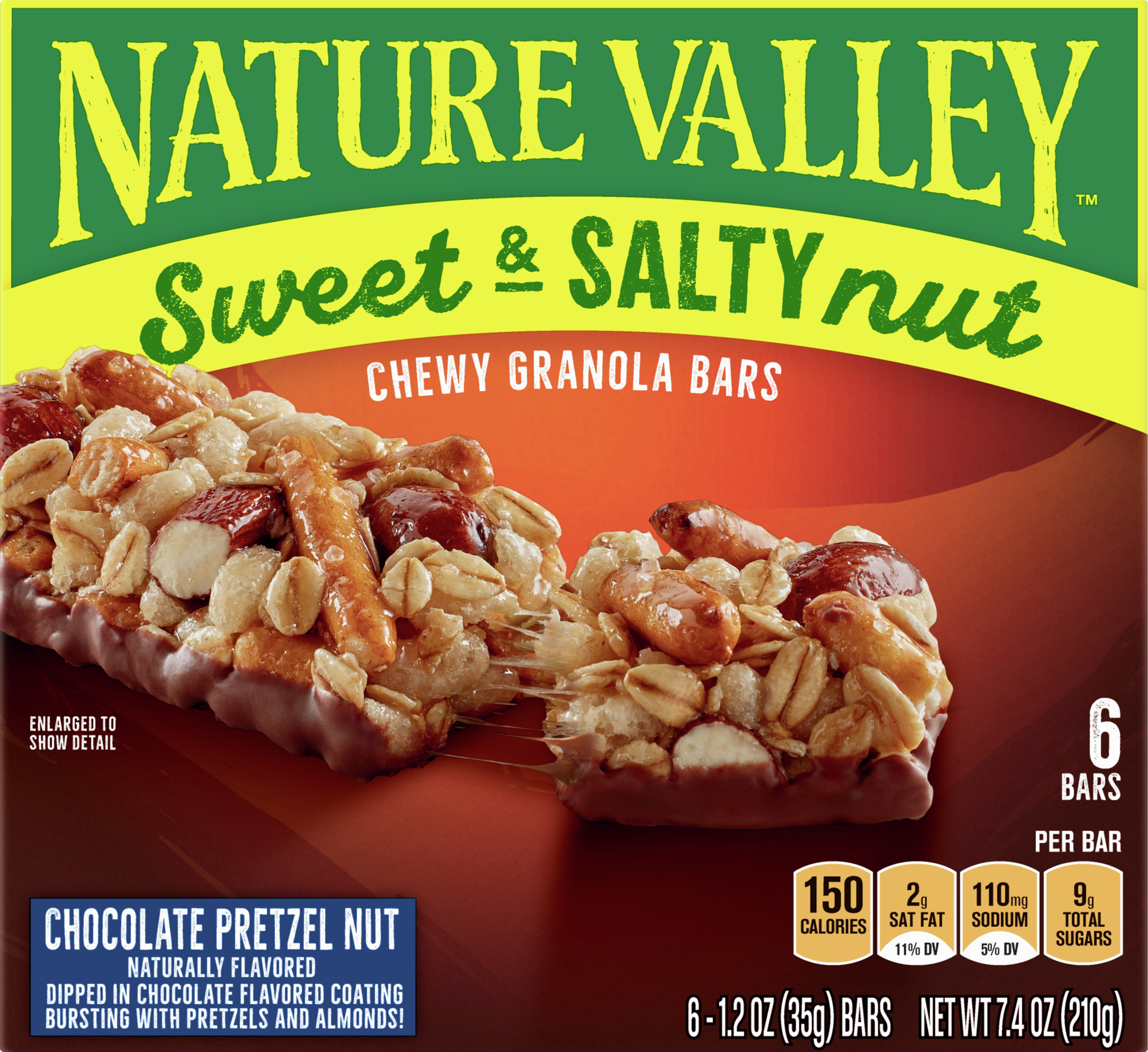 Nature Valley Granola Bars Sweet & Salty, 6 ct