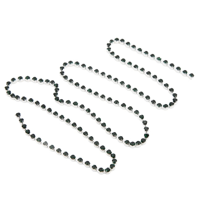 Rhinestone Chain Rhinestone Claw Chain Rhinestone Chain Belt Diy Rhinestone Chain Round Rhinestone Claw Chain 5 Yards Rhinestone Chain Strong Practicability Shiny Colorful Round