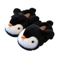 thumbnail image 3 of Kakishop Kids Toddler Slippers Baby Girls Boys Cute Cartoon House Shoes Children's Non Slip Warm Fall Winter Fuzzy Indoor Slipper Black, 11(4-5 Years), 3 of 8