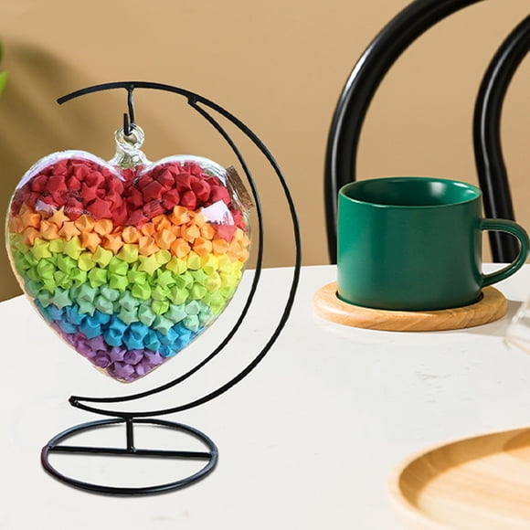 FELTECHELECTR 2pcs Transparent Heart Jar Decoration for Women and Decor Enthusiasts