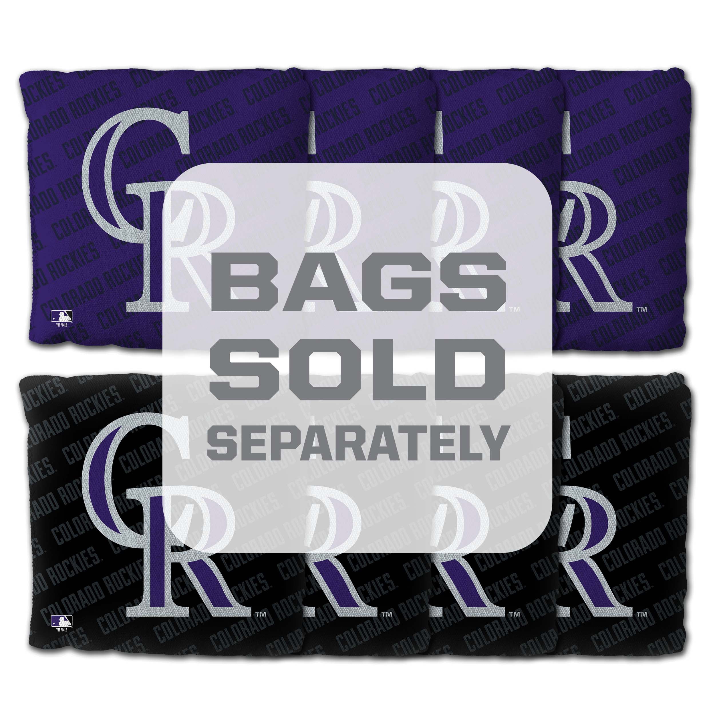 YouTheFan MLB Colorado Rockies 2' x 3' Cornhole Game No Bags
