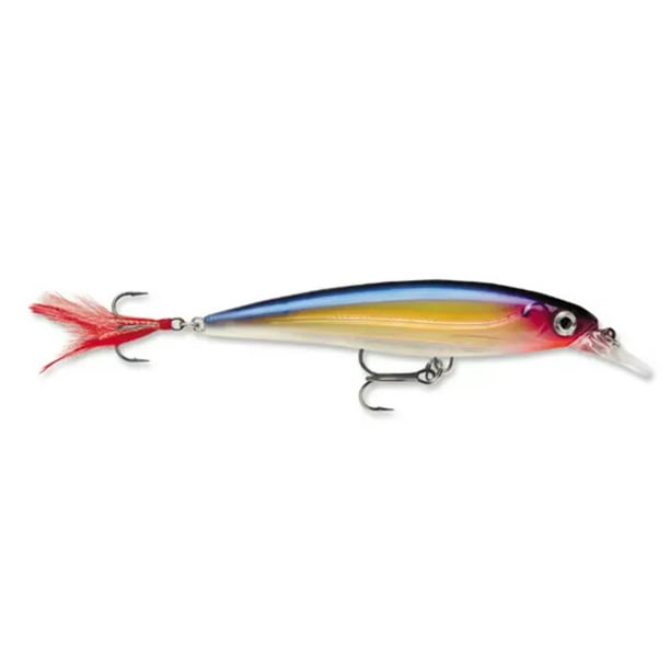 X-Rap Outs Perch Fishing Lure - Slow Sink Hybrid With Curl Tail For Cold Water