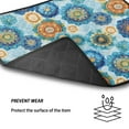 thumbnail image 5 of TSOVTHRID Blue Boho Mandala Floral Print Washer and Dryer Covers for the Top, Non-slip Dryer Top Protector Mat Dust-proof Washing Machine Cover Washer Dryer Top Covers for Laundry Room Kitchen, 5 of 8