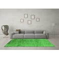 thumbnail image 3 of Ahgly Company Indoor Rectangle Oriental Green Industrial Area Rugs, 7' x 9', 3 of 4