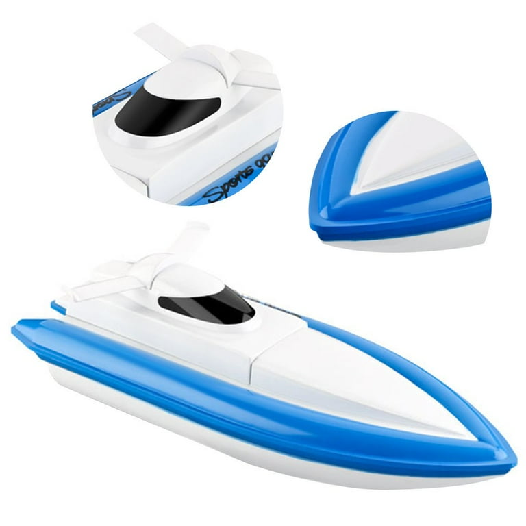 Khall 2 Colors Rc Boat Accessories, Rc Rudder, Aluminum For Rc Racing Boat Model Marine Boat Steering And Motor Water Cooling Design Blue